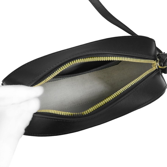 Gucci Horsebit Camera Shoulder Bag Crossbody Black Leather - Picture 3 of 9